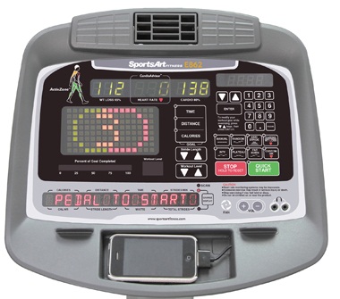 Консоль эллиптического тренажера SportsArt E 862